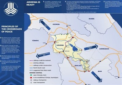  نگاهی به طرح «تقاطع صلح» ارمنستان؛ آیا پروژه ایروان عملیاتی خواهد شد؟ 