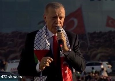  اردوغان: اسرائیل بدون حمایت غرب ۳ روز هم دوام نمی‌آورد 