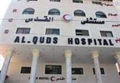 تهدید صهیونیست‌ها برای بمباران بیمارستان «القدس» در غزه