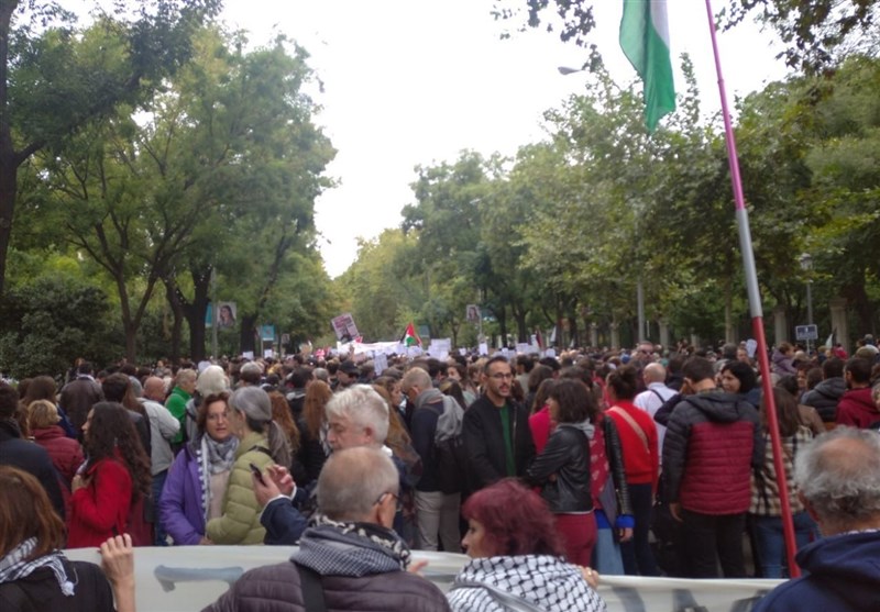 تظاهرات ضد صهیونیستی در اغلب شهرهای جهان