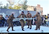 جشنواره سراسری تئاتر خیابانی تبریزیم- عکس خبری تسنیم