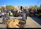 جشنواره سراسری تئاتر خیابانی تبریزیم- عکس خبری تسنیم