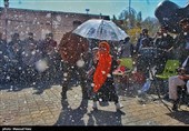 جشنواره سراسری تئاتر خیابانی تبریزیم- عکس خبری تسنیم