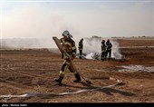 مانور طرح اضطراری فرودگاه شهید بهشتی اصفهان- عکس خبری تسنیم