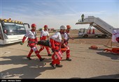 مانور طرح اضطراری فرودگاه شهید بهشتی اصفهان- عکس خبری تسنیم