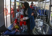 مانور طرح اضطراری فرودگاه شهید بهشتی اصفهان- عکس خبری تسنیم