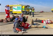 مانور طرح اضطراری فرودگاه شهید بهشتی اصفهان- عکس خبری تسنیم