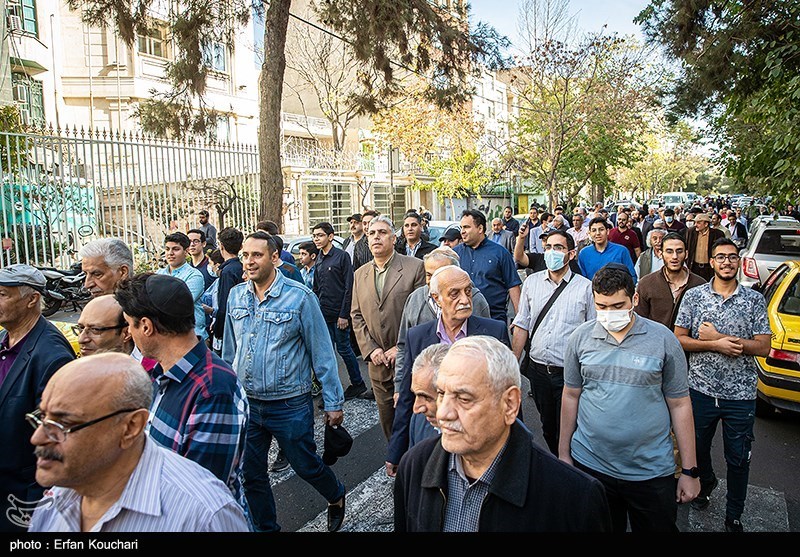 تجمع یهودیان تهران در محکومیت جنایات رژیم صهیونیستی و حمایت  ...