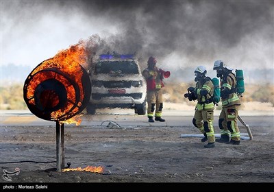 مانور طرح اضطراری فرودگاه شهید بهشتی اصفهان