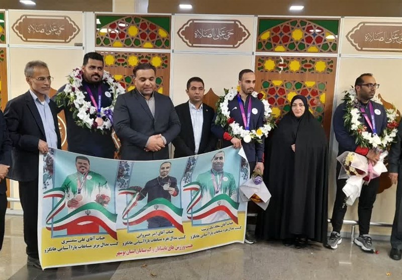 استقبال از ورزشکاران بوشهری اعزامی به مسابقات پاراآسیایی