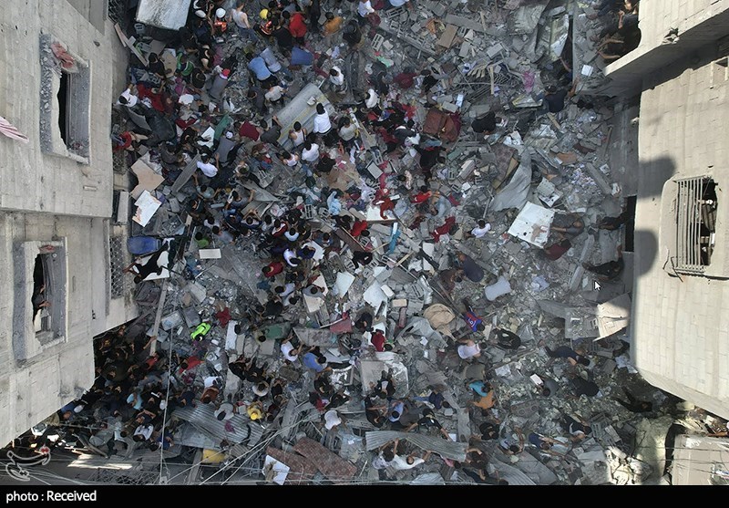 بیست‌وهفتمین روز «طوفان الاقصی»|جنایت هولناک دیگر صهیونیست‌ها با بمباران بازار «البریج»/ شهادت 256 فلسطینی طی ساعات اخیر