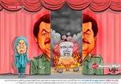کاریکاتور/ پایان یک شیطان | مسعود رجوی به درک واصل شد
