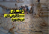 ماجرای عجیب احتکار خانگی 5000 نان در بجنورد/ وقتی نان خوراک دام می‌شود! + فیلم