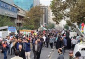 فریاد مردم ایلام در راهپیمایی 13 آبان بر سر استکبار/ مرزداران غیور به میدان آمدند +‌ فیلم