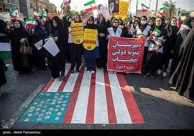 راهپیمایی 13 آبان در خوزستان 