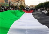 راهپیمایی مردم هرمزگان در محکومیت جنایات رژیم صهیونیستی/ خط و نشان بندرعباسیها برای آمریکا + فیلم