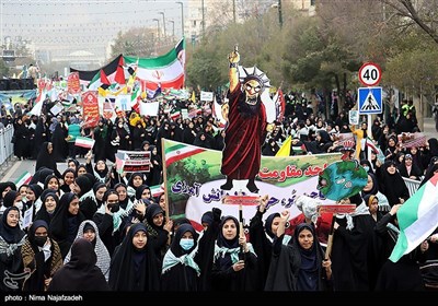 راهپیمایی 13 آبان در مشهد 