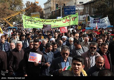 راهپیمایی 13 آبان در استانها - 2