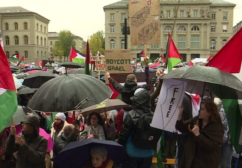 برگزاری تظاهرات گسترده در محکومیت جنایات اسرائیل علیه غزه در شهرهای اروپایی + ویدئو