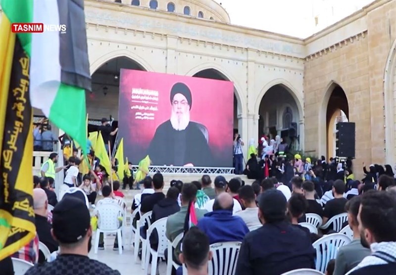 نگاه لبنانی ها به سخنرانی های دبیرکل حزب الله: سید حسن ما را به پیروزی عادت داده است/گزارش اختصاصی