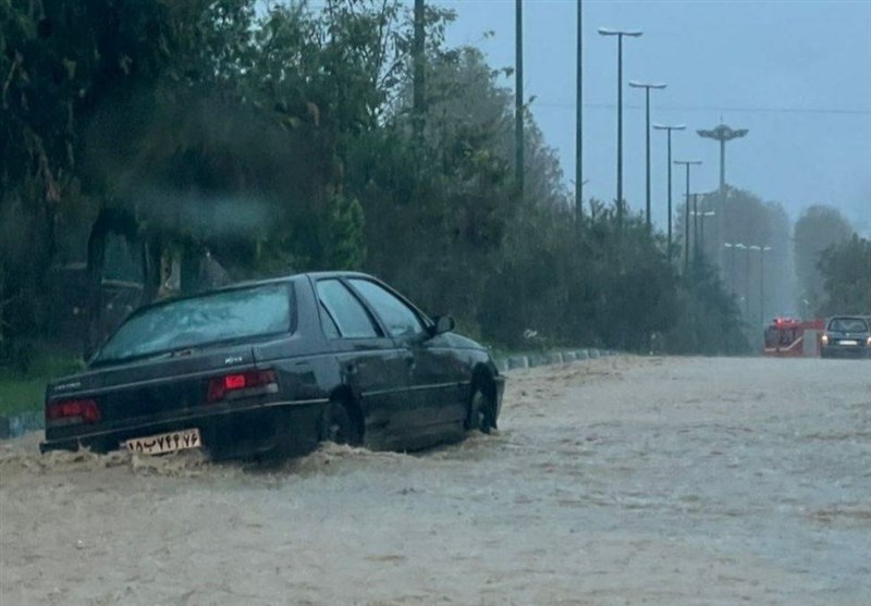 خسارت سیلاب به تاسیسات زیربنایی 7 شهر استان گیلان+ جزئیات