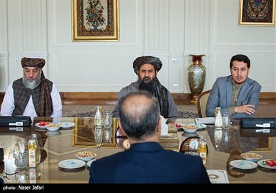 دیدار معاون نخست وزیر حکومت سرپرست موقت افغانستان با وزیر خارجه
