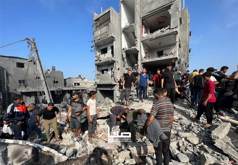 308 آلاف أسرة فی غزة فقدت منازلها