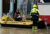 قطعی برق و تخلیه صدها نفر در ایتالیا به دلیل طوفان شدید