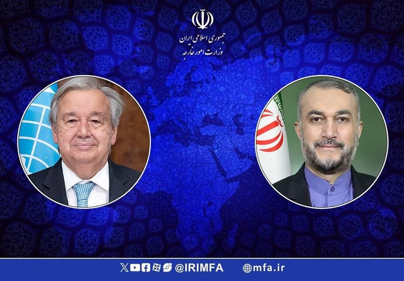 İran Dışişleri Bakanının Birleşmiş Milletler Genel Sekreteri ile İstişareleri