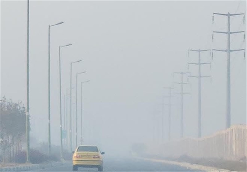 آلودگی هوا در باقرشهر به وضعیت بنفش رسید/ هوا بسیار ناسالم شد