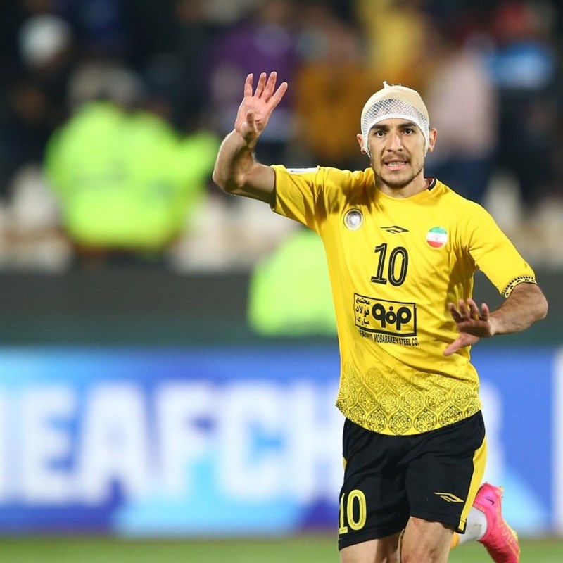 ACL on X: ⚽️ GOAL  🇺🇿 AGMK 1️⃣-3️⃣ Sepahan SC 🇮🇷 Sepahan are in the  driving seat now as Reza Asadi's goal is given after being initially  overruled! How will AGMK