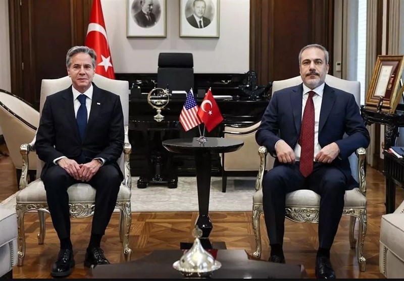 جزئیات دیدار وزیر خارجه آمریکا با همتای ترکیه‌ای و پیشنهادات فیدان