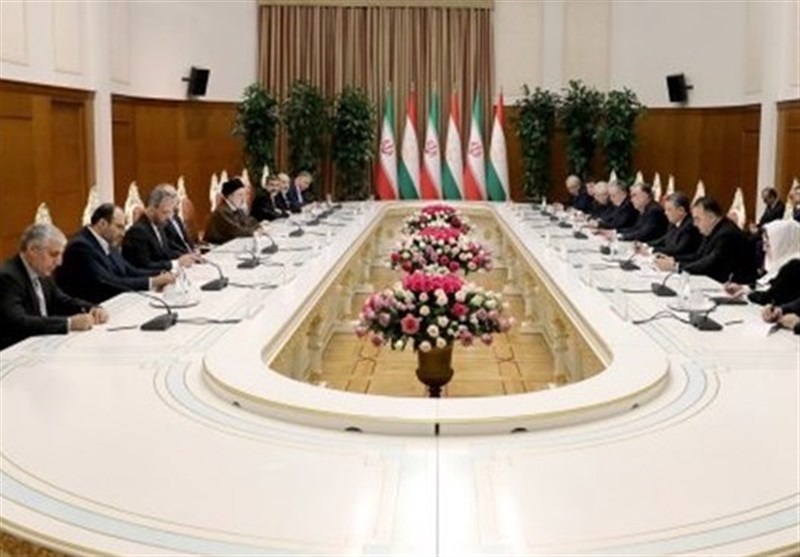 رئیسی در نشست هیات‌ ایران و تاجیکستان: اشتراکات متعدد میان طرفین برای گسترش روابط دوجانبه است