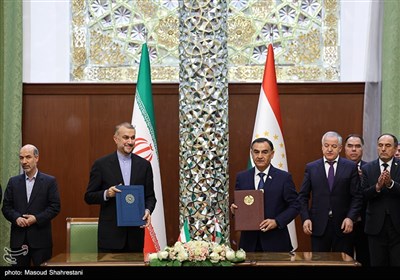 امضای اسناد همکاری میان ایران و تاجیکستان