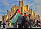 تجمع مردمی در حمایت از مردم مظلوم غزه - تبریز