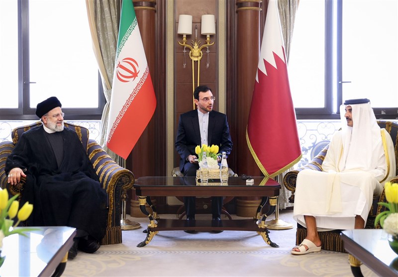 سفیر ایران در دوحه: رئیسی با شیخ تمیم در الجزایر دیدار می‌کند