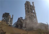 تصاویری از میزان آلایندگی تولید سیمان؛ این بار از داخل کارخانه سیمان تهران