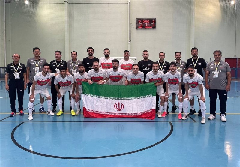 فوتسال ناشنوایان قهرمانی جهان| تساوی ایران مقابل برزیل