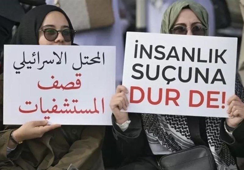 Türkiyeli kadınlardan Filistin&apos;e destek