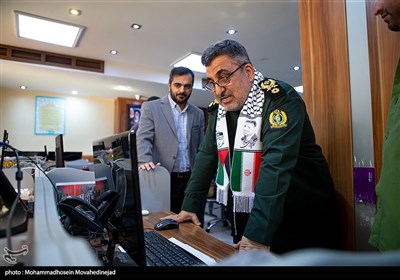 بازدید جانشین وزیر دفاع و پشتیبانی نیروهای مسلح از خبرگزاری تسنیم