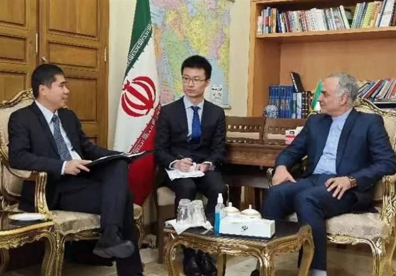 رایزنی دیپلمات چینی با مقامات ایران در خصوص تحولات فلسطین