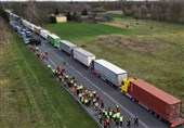 تداوم اعتراضات رانندگان کامیون لهستانی علیه امتیازات ویژه اتحادیه اروپا برای اوکراین
