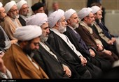 دیدار دست‌اندرکاران کنگره بین‌المللی علامه طباطبایی با رهبر معظم انقلاب