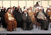دیدار دست‌اندرکاران کنگره بین‌المللی علامه طباطبایی با رهبر معظم انقلاب