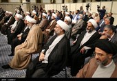 دیدار دست‌اندرکاران کنگره بین‌المللی علامه طباطبایی با رهبر معظم انقلاب