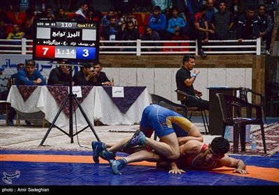 مسابقات کشتی فرنگی قهرمانی جوانان کشور- شیراز