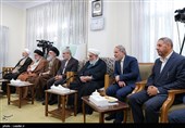 دیدار فقها و حقوقدانان شورای نگهبان با رهبر معظم انقلاب