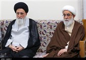 دیدار فقها و حقوقدانان شورای نگهبان با رهبر معظم انقلاب