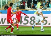 دیدار تیم های فوتبال ایران و هنگ کنگ