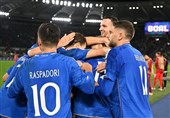 ایتالیا با انتقام از مقدونیه، به یک قدمی یورو 2024 رسید/ دانمارک صعود کرد